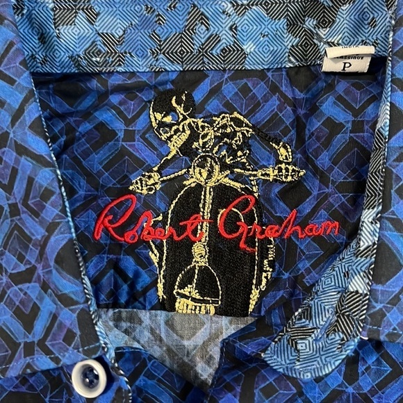 Robert Graham Classic Fit Button Down Size Small - Picture 5 of 11